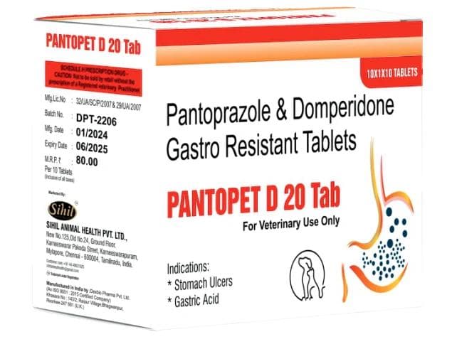 Sihil Pantopet - D Tablets for Dogs & Cats